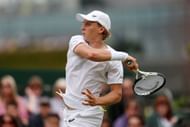 Emil Ruusuvuori at the 2022 Wimbledon Championships.